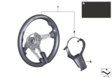 Diagram for BMW 435i Gran Coupe Steering Wheel - 32302230189
