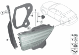 Diagram for BMW 550i GT Tail Light - 63217199638