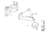 Diagram for 2010 BMW M3 Engine Mount - 22112283203