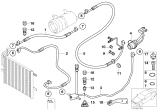 Diagram for BMW 330i A/C Hose - 64536909448