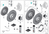 Diagram for BMW M3 Brake Pad Sensor - 34352284656