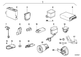 Diagram for BMW 850CSi Horn - 65758367270