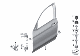 Diagram for 2020 BMW X4 Door Check - 51217390686