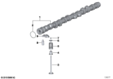 Diagram for BMW 435i xDrive Gran Coupe Camshaft - 11317576161