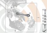 Diagram for 2013 BMW 320i Control Arm - 33322466806