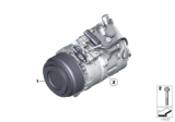 Diagram for BMW 528i A/C Compressor - 64529165808