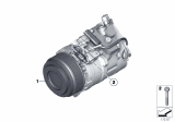 Diagram for 2011 BMW 528i A/C Compressor - 64529165808