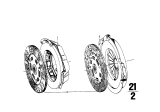 Diagram for 1976 BMW 2002 Pressure Plate - 21219056402