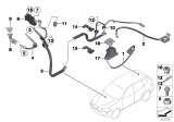 Diagram for 2013 BMW X3 Battery Cable - 61129321005