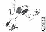 Diagram for BMW 750i Door Handle - 51217231931