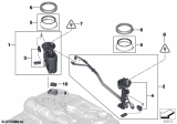 Diagram for BMW X5 Fuel Pump - 16117324296