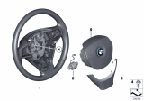 Diagram for BMW 528i xDrive Steering Wheel - 32336790889