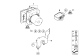 Diagram for BMW 650i ABS Control Module - 34526777804