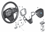 Diagram for 2017 BMW 740i Steering Wheel - 32306871710