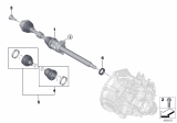 Diagram for 2018 BMW X1 Axle Shaft - 31608482286