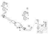 Diagram for 2002 BMW 745i Sway Bar Kit - 37126780010