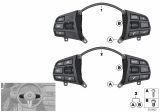 Diagram for BMW 440i xDrive Cruise Control Switch - 61319261861