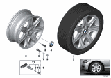 Diagram for 2015 BMW 228i Alloy Wheels - 36116796201