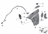 Diagram for BMW 540d xDrive Washer Reservoir - 61668491829