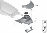 Diagram for BMW i8 Cup Holder - 51166825793