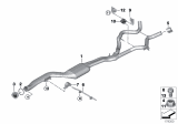 Diagram for 2011 BMW 335d Exhaust Hanger - 18208511880