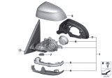 Diagram for 2015 BMW X6 M Mirror Cover - 51167327896