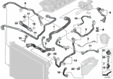 Diagram for BMW 840i xDrive Cooling Hose - 17128678505