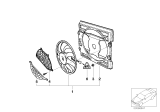 Diagram for 2001 BMW 325i Fan Blade - 64546988913