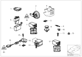 Diagram for 2001 BMW 540i Horn - 65758383152