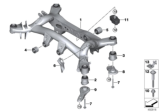 Diagram for 2020 BMW Z4 Axle Support Bushings - 33316876239