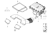 Diagram for 2009 BMW 135i Air Intake Coupling - 13717565281