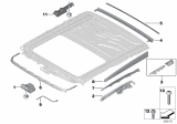 Diagram for 2018 BMW 750i Convertible Top Motor - 67617316536