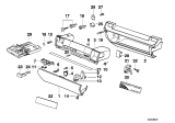 Diagram for 1991 BMW 325is Cup Holder - 51168184470