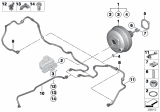 Diagram for BMW Alpina B7L Brake Booster - 34336790454