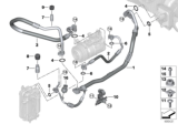 Diagram for 2020 BMW 330i A/C Liquid Line Hoses - 64539423282