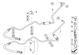 Diagram for 2007 BMW 550i Oil Cooler Hose - 17227571038