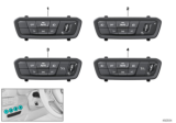 Diagram for 2019 BMW X7 Headlight Switch - 61319461131