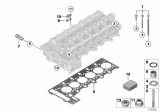 Diagram for BMW 528xi Cylinder Head Gasket - 11127571963