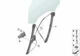 Diagram for 2016 BMW X6 Window Regulator - 51337292903