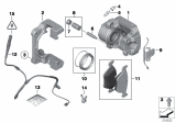 Diagram for BMW Alpina B6 xDrive Gran Coupe Brake Caliper Repair Kit - 34116776935