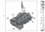 Diagram for 2016 BMW 528i Cylinder Head - 11127624778