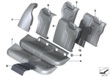Diagram for 2016 BMW M3 Seat Cushion Pad - 52208058496