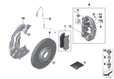 Diagram for BMW M4 Brake Backing Plate - 34117853948