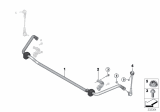 Diagram for BMW i3 Sway Bar Kit - 31306887535