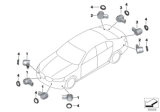 Diagram for 2020 BMW 745e xDrive Parking Sensors - 66209472222