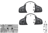 Diagram for BMW Cruise Control Switch - 61319349656