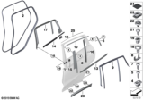 Diagram for BMW X4 M Door Moldings - 51357416527