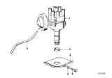 Diagram for 1980 BMW 733i Distributor - 12111364778