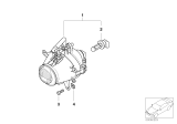 Diagram for 2001 BMW 330i Fog Light - 63176911007