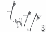 Diagram for 2010 BMW 550i GT Seat Belt - 72117233539